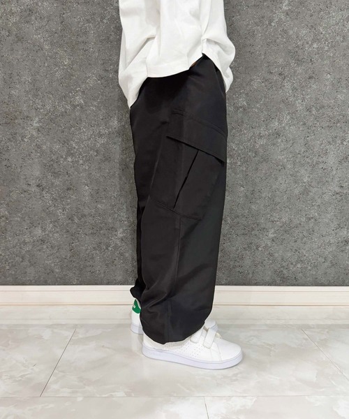 その他セレクト(ソノタセレクト)の「裏メッシュ バルーンカーゴパンツ(カーゴパンツ・キッズ・ブラック/チャコールグレー/オフホワイト/ダークグリーン/ベージュ・130cm/140cm/120cm/110cm/160cm/150cm)」の12枚目の写真