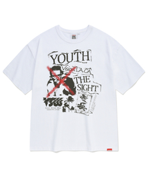 VISION STREET WEAR（ヴィジョンストリートウェア）の「VSW Defy Youth T-Shirts White（Tシャツ/カットソー）」