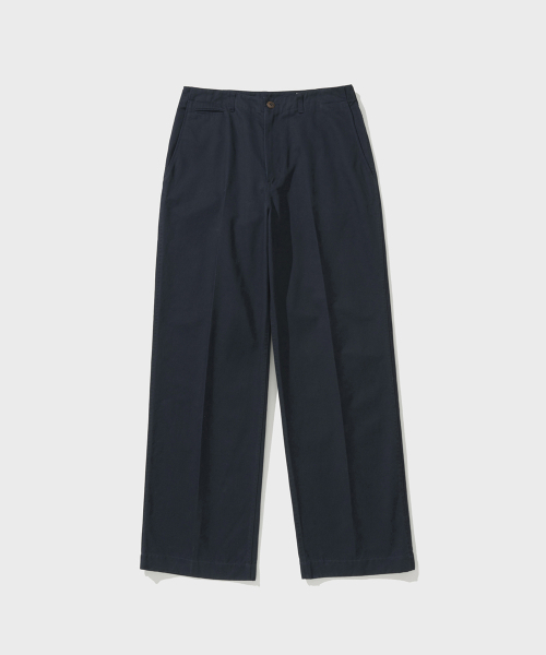 SHIRTER(シャーター)の「ANTHONY TAPERED CHINO PANTS (NAVY)(その他パンツ・メンズ・その他・LARGE/MEDIUM/SMALL)」の1枚目の写真