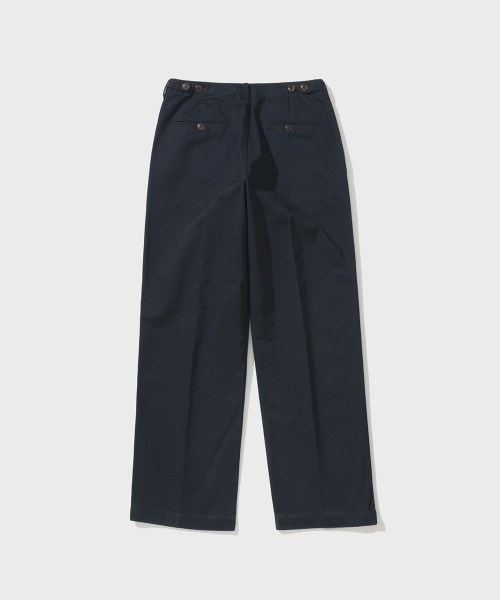SHIRTER(シャーター)の「ANTHONY TAPERED CHINO PANTS (NAVY)(その他パンツ・メンズ・その他・LARGE/MEDIUM/SMALL)」の2枚目の写真