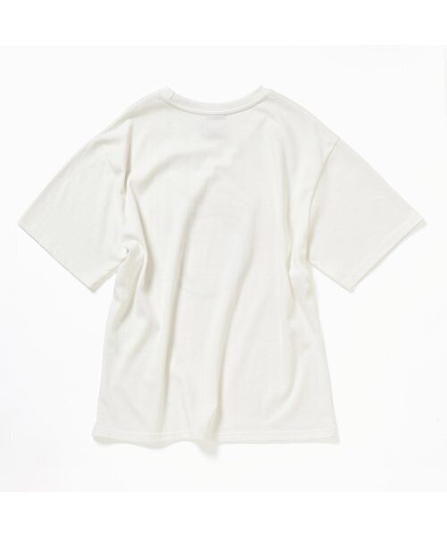 Between A and B（ビトウィーンエイアンドビー）の「リラックスフィットピーチプリントTシャツ[ホワイト]（Tシャツ/カットソー・レディース・その他・FREE）」の8枚目の写真