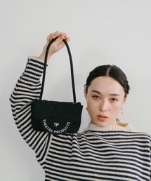 THEATRE PRODUCTS | フェイクスウェードキルティングバッグ(ハンドバッグ)