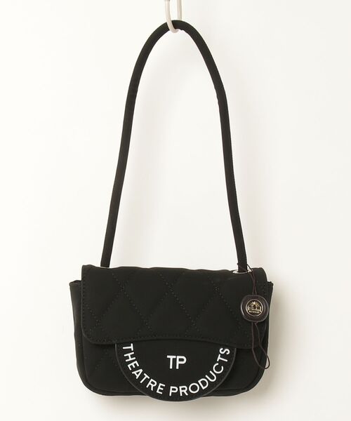 THEATRE PRODUCTS（シアタープロダクツ）の「フェイクスウェードキルティングバッグ（ハンドバッグ・レディース・ベージュ/ブラック・FREE）」の10枚目の写真
