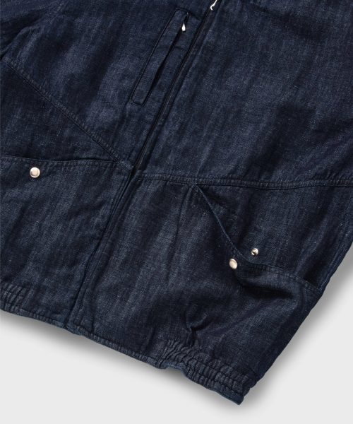 NONBLANK（ノンブランク）の「MA-1ジャケット_インディゴブルー（ブルゾン・レディース・その他・MEDIUM/LARGE/X-LARGE）」の5枚目の写真