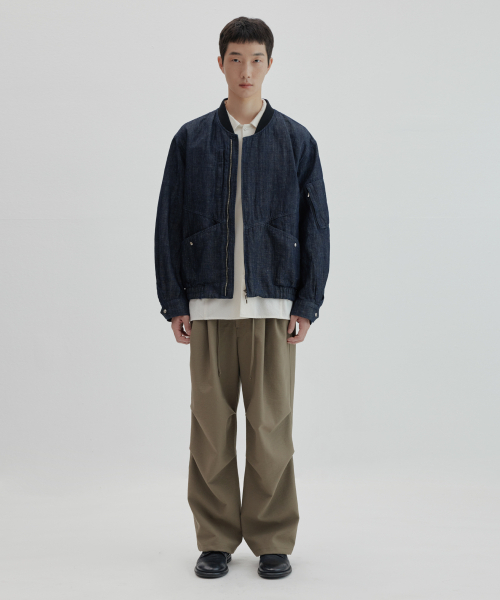 NONBLANK（ノンブランク）の「MA-1ジャケット_インディゴブルー（ブルゾン・レディース・その他・MEDIUM/LARGE/X-LARGE）」の12枚目の写真