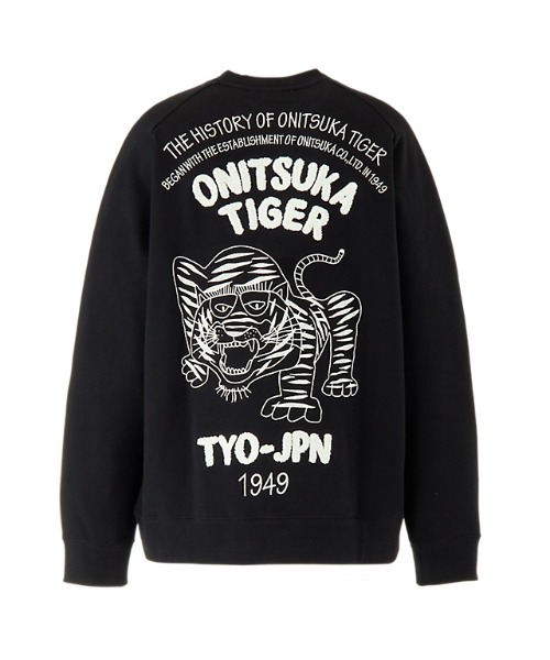 ことまり様虎スウェットブラック 1960's “ MISSOURI UNIVERSITY / TIGER ” / BLACK × BLACK × COLOR