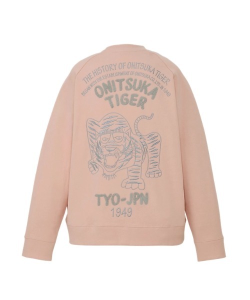 Onitsuka Tiger(オニツカタイガー)の「SWEAT TOP / スウェットトップ(スウェット・レディース・ピンク系その他/ネイビー系・S/M/XS/L/XL)」の2枚目の写真