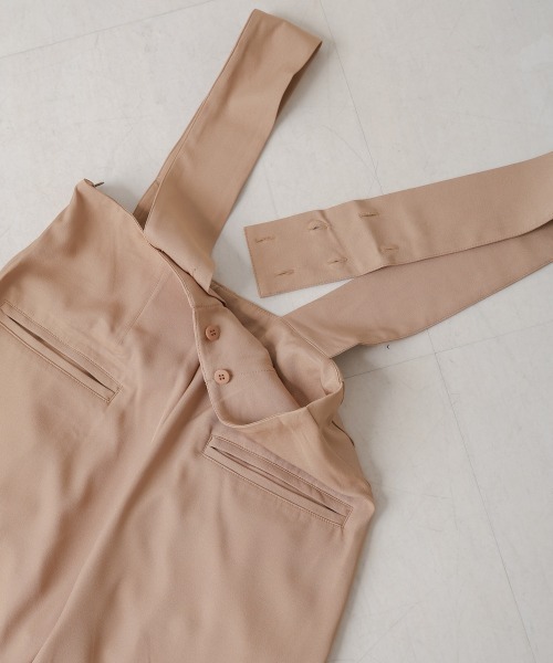 Bou Jeloud（ブージュルード）の「ハイウエストサロペット（サロペット/オーバーオール・レディース・ベージュ・MEDIUM）」の11枚目の写真