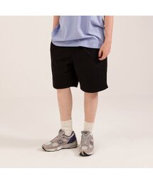 TUCK WIDE CHINO SHORTS BLACK