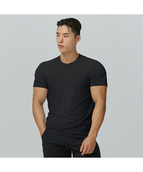 BLACK MONSTER FIT(ブラックモンスターフィット)の「クールベース機能性エアTシャツ (ブラック) / BM230121(Tシャツ/カットソー・メンズ・その他・MEDIUM/LARGE/X-LARGE/XX-LARGE/XXX-LARGE/SMALL)」の1枚目の写真