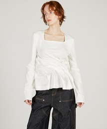 PRANK PROJECT | ツイストヘムトップ / Twist Hem Top(Tシャツ/カットソー)