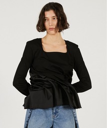 PRANK PROJECT（プランクプロジェクト）の「ツイストヘムトップ   Twist Hem Top（Tシャツ/カットソー）」