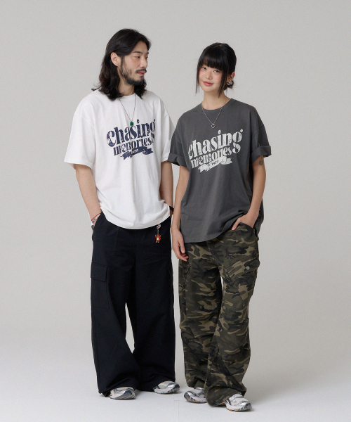 BUBBLPIECE(バブルピース)の「16番手チェイシングピグメントTシャツ_ホワイト(Tシャツ/カットソー・レディース・その他・MEDIUM/LARGE)」の3枚目の写真