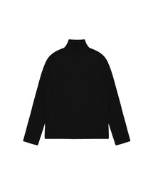 GOZER（ゴーザー）の「UNDER TURTLE-NECK_BLACK（Tシャツ/カットソー）」