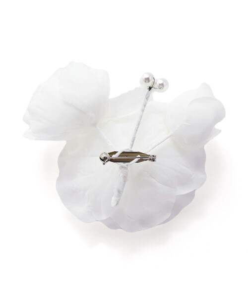 BeBe（ベベ）の「【日本製】フラワーコサージュ（ブローチ/コサージュ・キッズ・ブルー/ホワイト・FREE）」の7枚目の写真