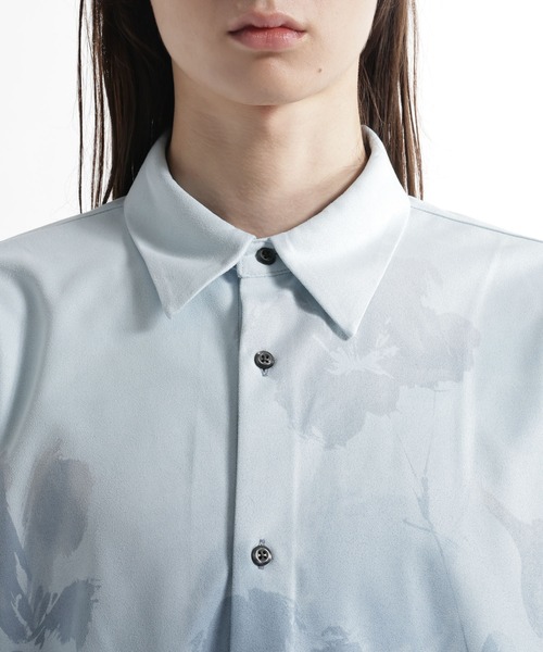 HARE(ハレ)の「フラワーグラデーションシャツ(HARE)(シャツ/ブラウス・メンズ・ブルー/グレー・FREE)」の19枚目の写真
