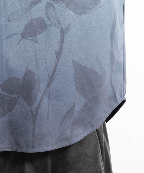 HARE(ハレ)の「フラワーグラデーションシャツ(HARE)(シャツ/ブラウス・メンズ・ブルー/グレー・FREE)」の21枚目の写真