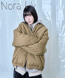 Nora Lily（ノラリリー）の「【Nora Lily】Flghit Paffar JKT（ブルゾン）」