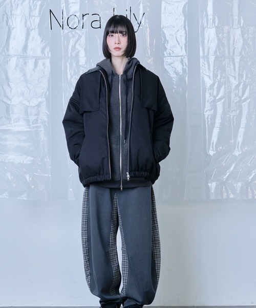 セール】【Nora Lily】Flghit Paffar JKT（ブルゾン）｜Nora Lily