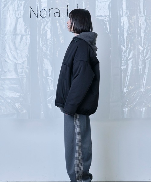 Nora Lily（ノラリリー）の「【Nora Lily】Flghit Paffar JKT（ブルゾン・メンズ・ブラウン/ブラック・FREE）」の8枚目の写真