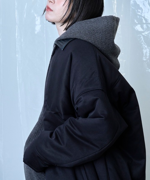Nora Lily（ノラリリー）の「【Nora Lily】Flghit Paffar JKT（ブルゾン・メンズ・ブラウン/ブラック・FREE）」の6枚目の写真