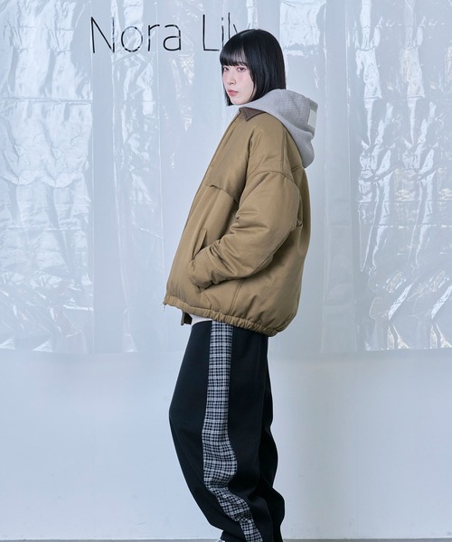 Nora Lily（ノラリリー）の「【Nora Lily】Flghit Paffar JKT（ブルゾン・メンズ・ブラウン/ブラック・FREE）」の20枚目の写真