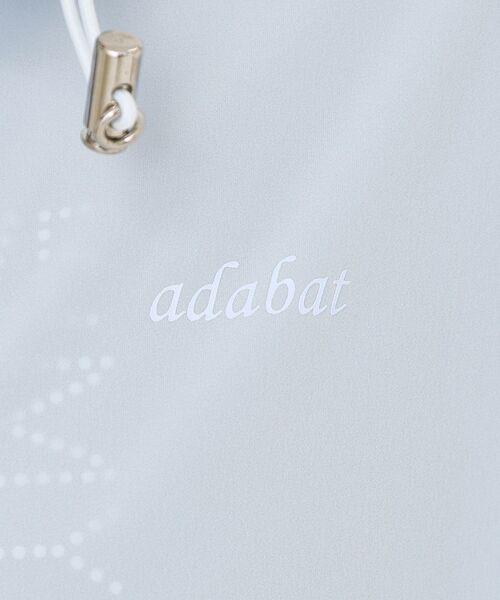 adabat（アダバット）の「【撥水】UVナイロンジップブルゾン（ブルゾン・レディース・サックスブルー/ライトイエロー系・38/40/42）」の10枚目の写真