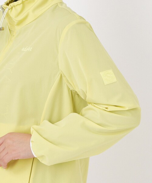adabat（アダバット）の「【撥水】UVナイロンジップブルゾン（ブルゾン・レディース・サックスブルー/ライトイエロー系・38/40/42）」の15枚目の写真