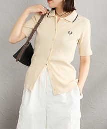 FRED PERRY（フレッドペリー）の「[FRED PERRY フレッドペリー] 別注 ツインティップライン リブポロシャツ（ポロシャツ）」