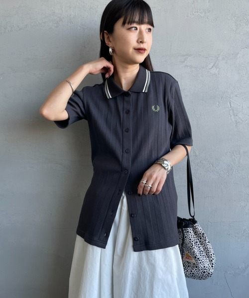WEB先行予約】[FRED PERRY/フレッドペリー] 別注 ツインティップライン