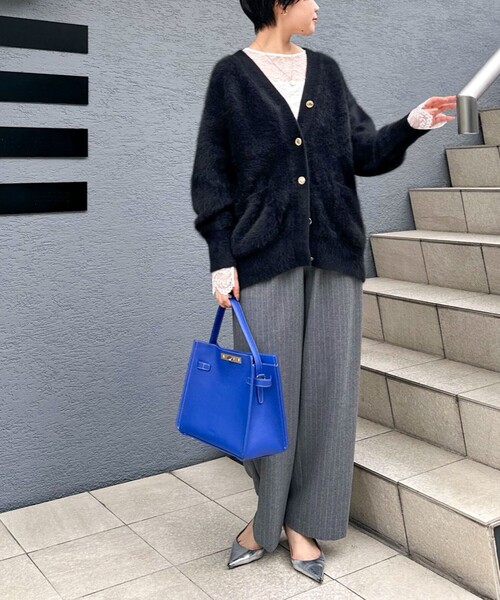 NOLLEY’S Sophi（ノーリーズソフィ）の「ウォッシャブルラッセルレースＴブラウス（シャツ/ブラウス・レディース・ホワイト・38）」の6枚目の写真