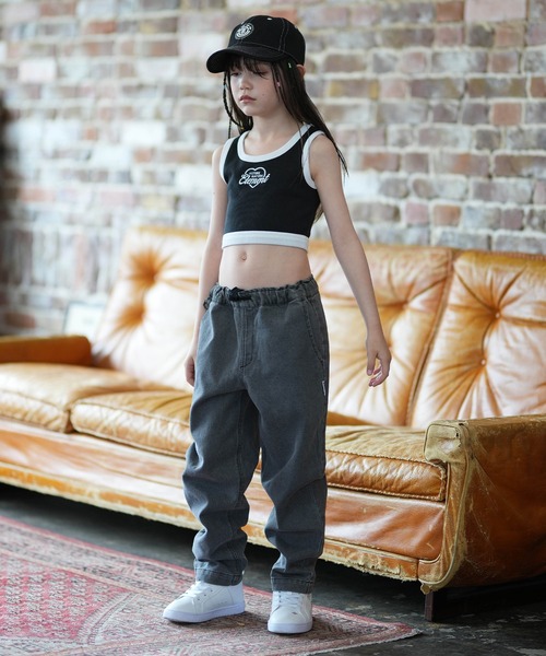 ELEMENT（エレメント）の「ELEMENT/エレメント キッズ ロングパンツ テーパード SHOD PANTS STD DENIM YOUT BG025710（その他パンツ・キッズ・ライトインディゴブルー/ダークインディゴブルー/グレー・140cm/150cm/130cm/160cm）」の9枚目の写真