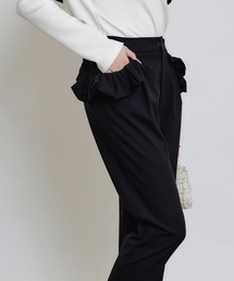 PICCIN PERLA | フリルポケットテーパードパンツ(その他パンツ)