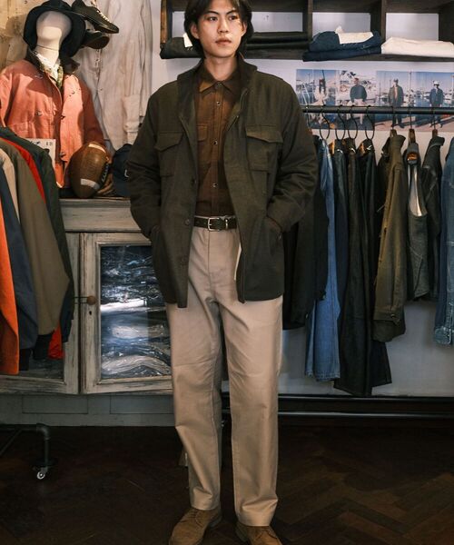 VDR（ブイディアール）の「WOOL M65 FIELD JACKET [Military Olive]（ミリタリージャケット・メンズ・その他・M/L/XL）」の6枚目の写真