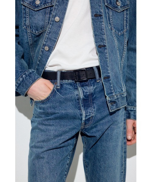 AZUL by moussy(アズールバイマウジー)の「フォーマルベルト(ベルト・メンズ・ブラック・FREE)」の2枚目の写真