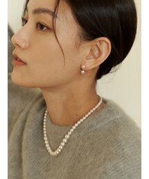 ボタンパールイヤージャケットピアス_EC1767