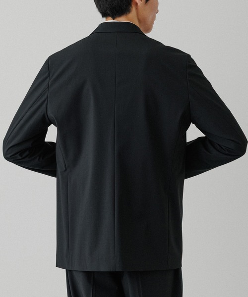 ADAM ET ROPE'（アダムエロペ）の「【DELEGANT】 コンフォート テーラードジャケット / セットアップ対応（テーラードジャケット・メンズ・チャコールグレー/ブラウン系その他2/ブラック・L/M/S）」の18枚目の写真