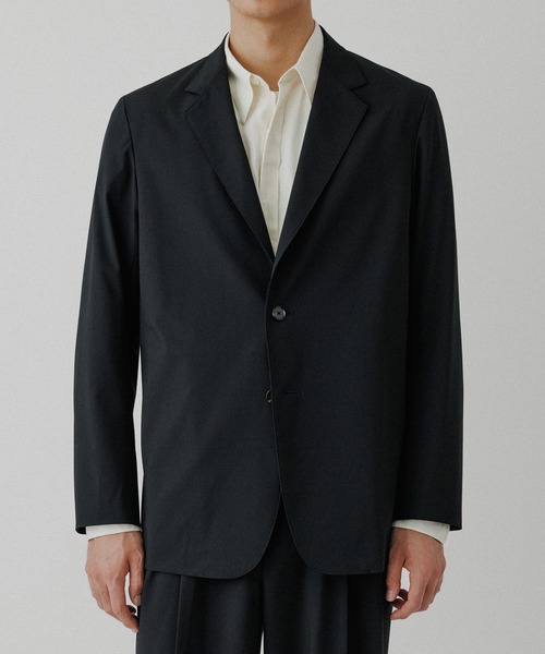 ADAM ET ROPE'（アダムエロペ）の「【DELEGANT】 コンフォート テーラードジャケット / セットアップ対応（テーラードジャケット・メンズ・チャコールグレー/ブラウン系その他2/ブラック・L/M/S）」の19枚目の写真