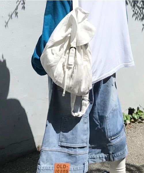 MUCU AND EBONY（ムクアンドエボニー）の「Notting Herringbone Backpack _ Ivory（バックパック/リュック・レディース・その他・FREE）」の11枚目の写真