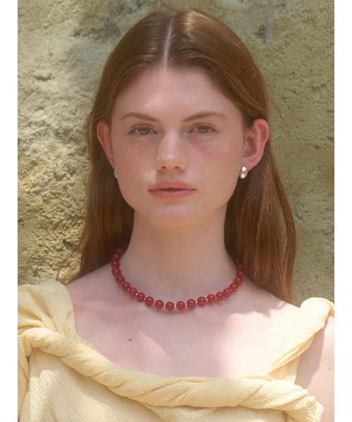 LOVE ME MONSTER（ラブミーモンスター）の「[Silver] Bold Egg Earrings (L242MER050)（ピアス（両耳用）・レディース・シルバー・FREE）」の5枚目の写真