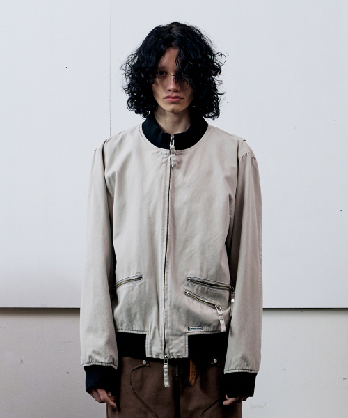 DYED TANKER JACKET SAND