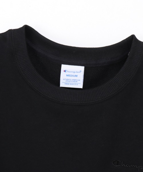 Champion(チャンピオン)の「【Champion/チャンピオン】レディース クルーネックスウェットシャツ(スウェット・レディース・アッシュグレー/オリーブ/ブラック/オフホワイト/レッド系その他3/ネイビー・MEDIUM/SMALL/X-LARGE/LARGE)」の14枚目の写真
