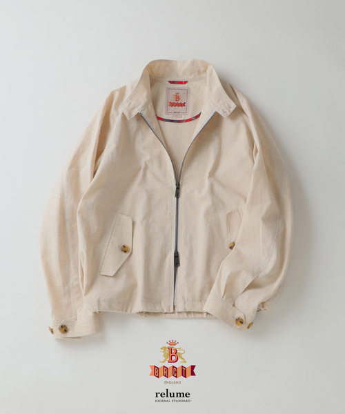 BARACUTA(バラクータ)の「BARACUTA / バラク―タ 別注 G4 ドライビング ブルゾン(その他アウター・メンズ・ストーン/ブラック・44/42)」の2枚目の写真