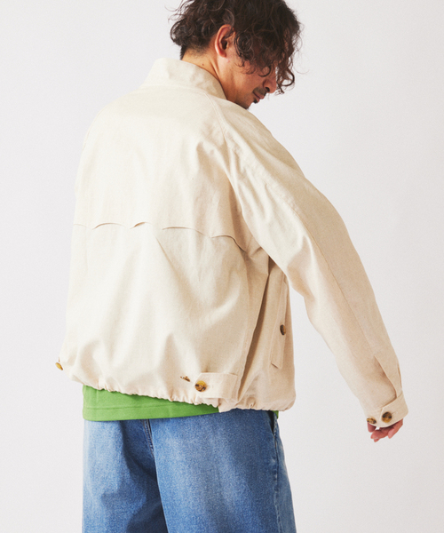 BARACUTA(バラクータ)の「BARACUTA / バラク―タ 別注 G4 ドライビング ブルゾン(その他アウター・メンズ・ストーン/ブラック・44/42)」の21枚目の写真