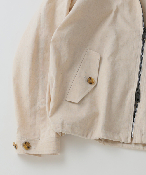 BARACUTA(バラクータ)の「BARACUTA / バラク―タ 別注 G4 ドライビング ブルゾン(その他アウター・メンズ・ストーン/ブラック・44/42)」の4枚目の写真