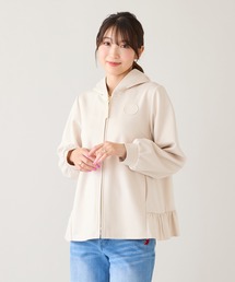 Rose Tiara | フリル裾ダンボールニットパーカー(パーカー)