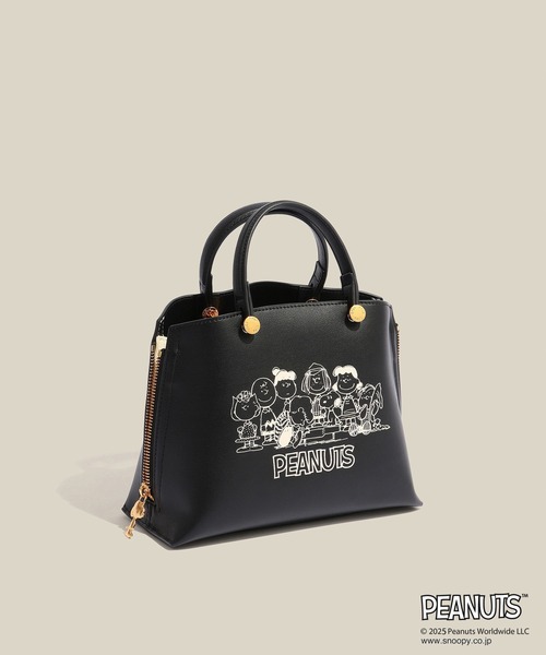 E'POR（エポール）の「【WEB限定/一部店舗限定】【E'POR×PEANUTS】別注 Y BAG Mini（ハンドバッグ・レディース・オフホワイト/ブラック/レッド・FREE）」の10枚目の写真