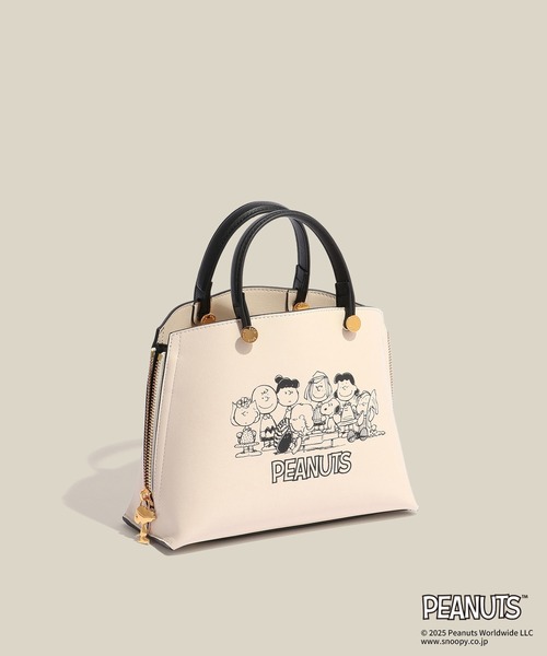 E'POR（エポール）の「【WEB限定/一部店舗限定】【E'POR×PEANUTS】別注 Y BAG Mini（ハンドバッグ・レディース・オフホワイト/ブラック/レッド・FREE）」の11枚目の写真