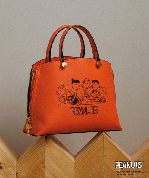 E'POR（エポール）の「【WEB限定/一部店舗限定】【E'POR×PEANUTS】別注 Y BAG Mini（ハンドバッグ・レディース・オフホワイト/ブラック/レッド・FREE）」の12枚目の写真
