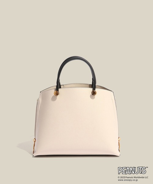 E'POR（エポール）の「【WEB限定/一部店舗限定】【E'POR×PEANUTS】別注 Y BAG Mini（ハンドバッグ・レディース・オフホワイト/ブラック/レッド・FREE）」の16枚目の写真